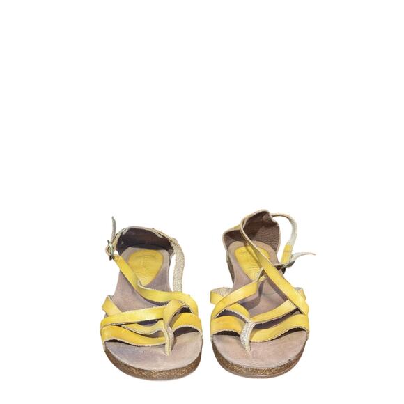 BESSON Chaussures Women’s leather sandals size euro 39 - Picture 1 of 8